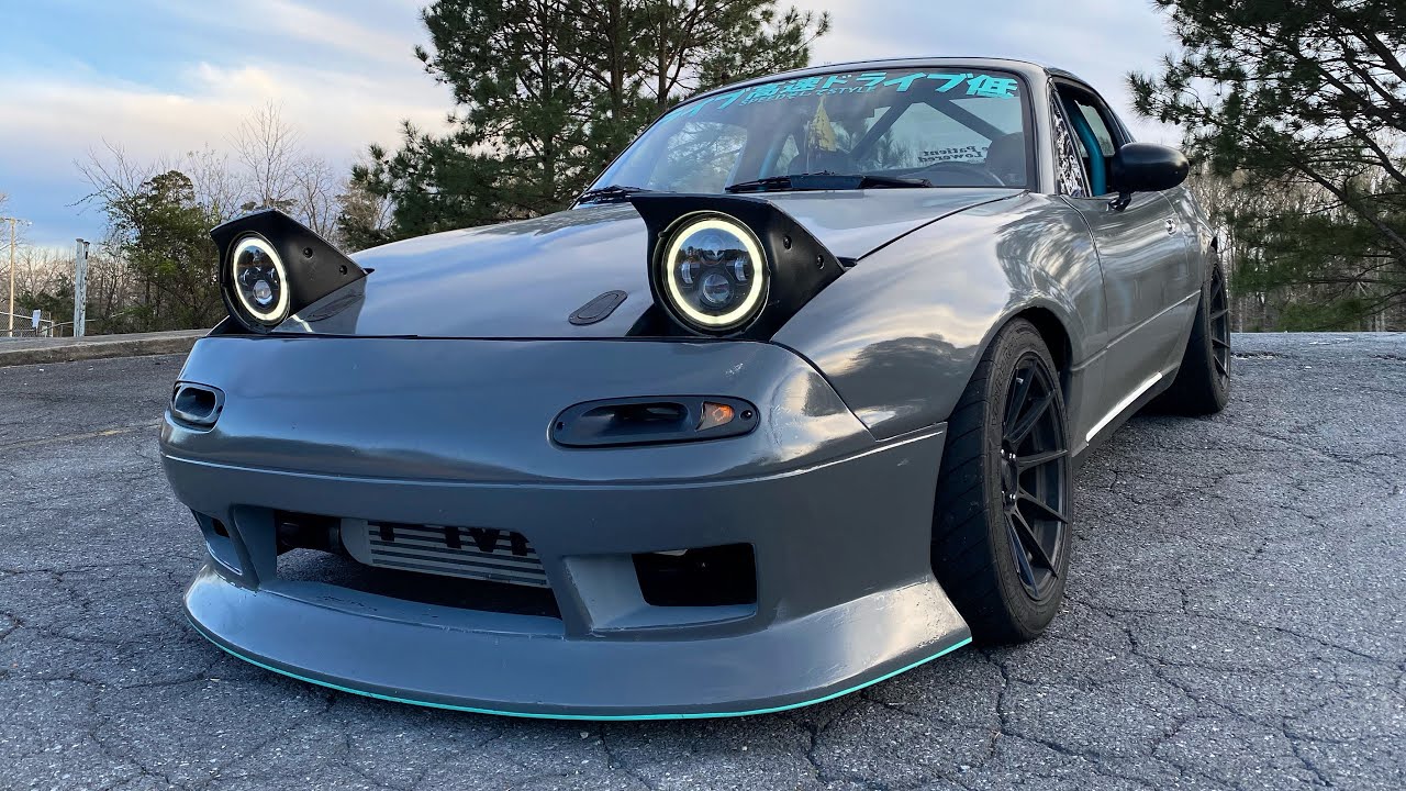 Boosted 230WHP NA Miata | Hard Pulls