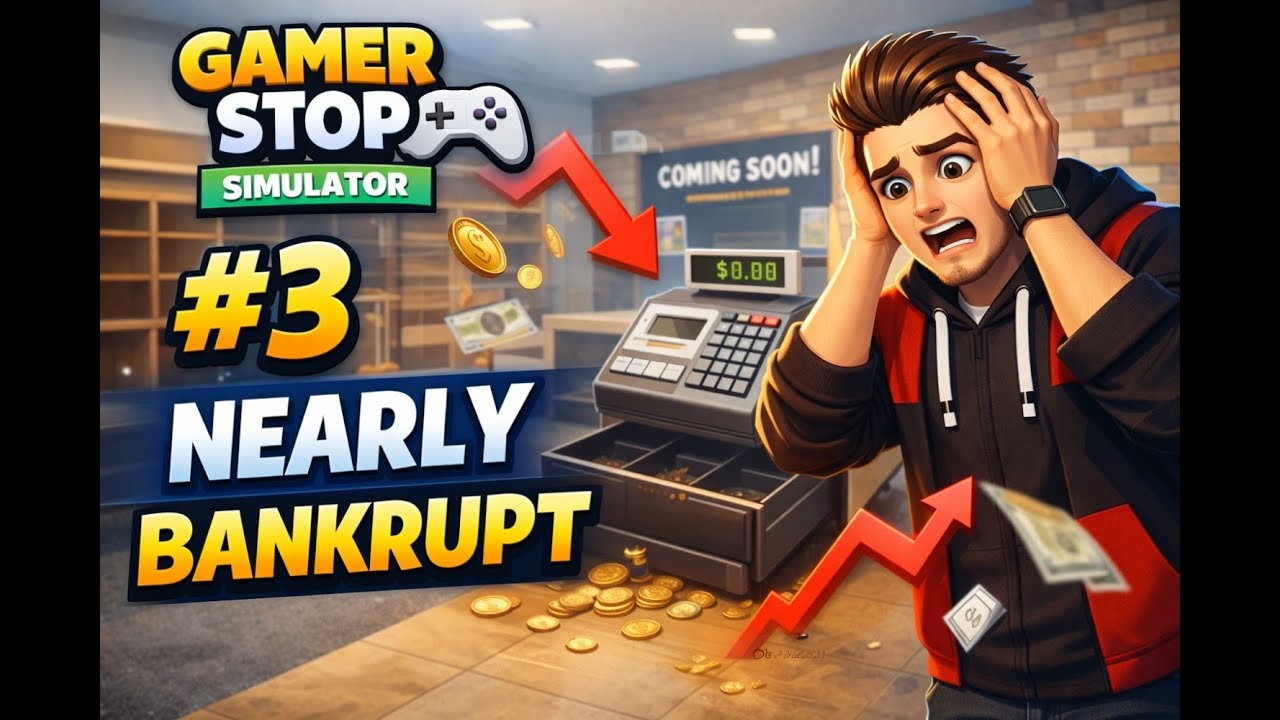 I am nearly about to bankrupt | Gamer Stop Simulator | EPISODE - 3