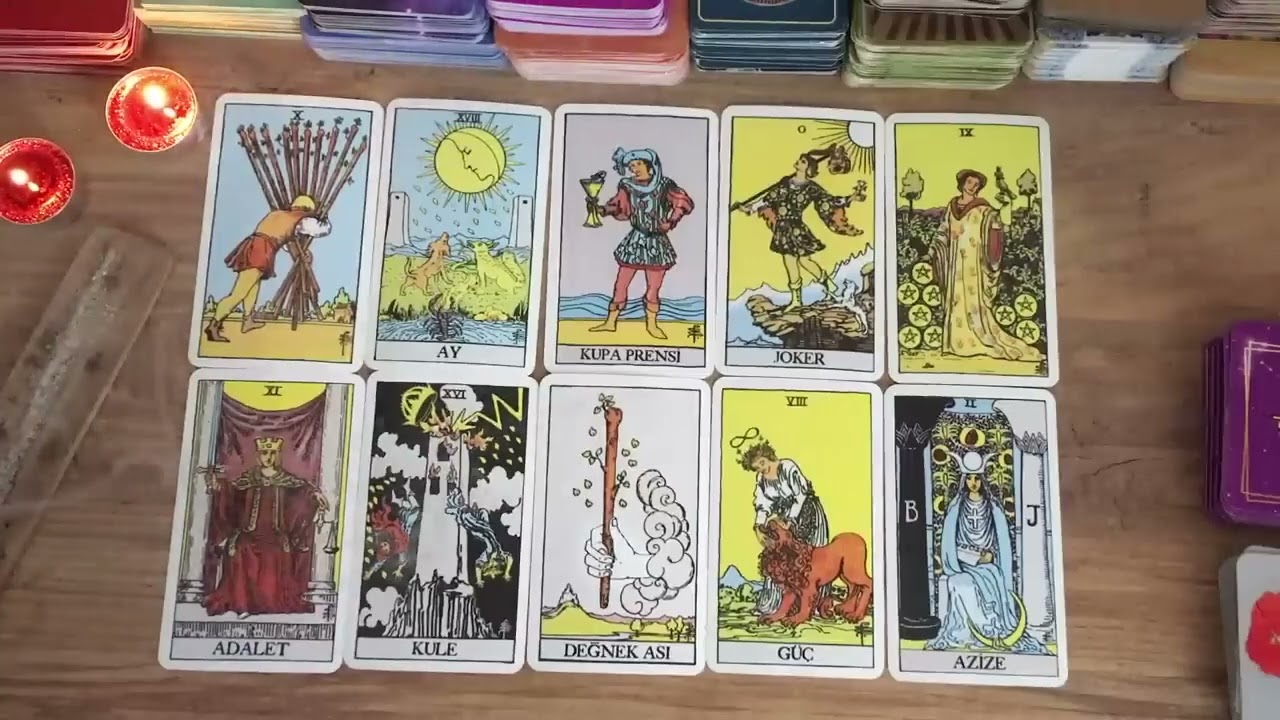 Aklımdaki Kişi Tarot Açılımı ❤️ İlahi Adalet Tecelli Edecek Mi? 🙏