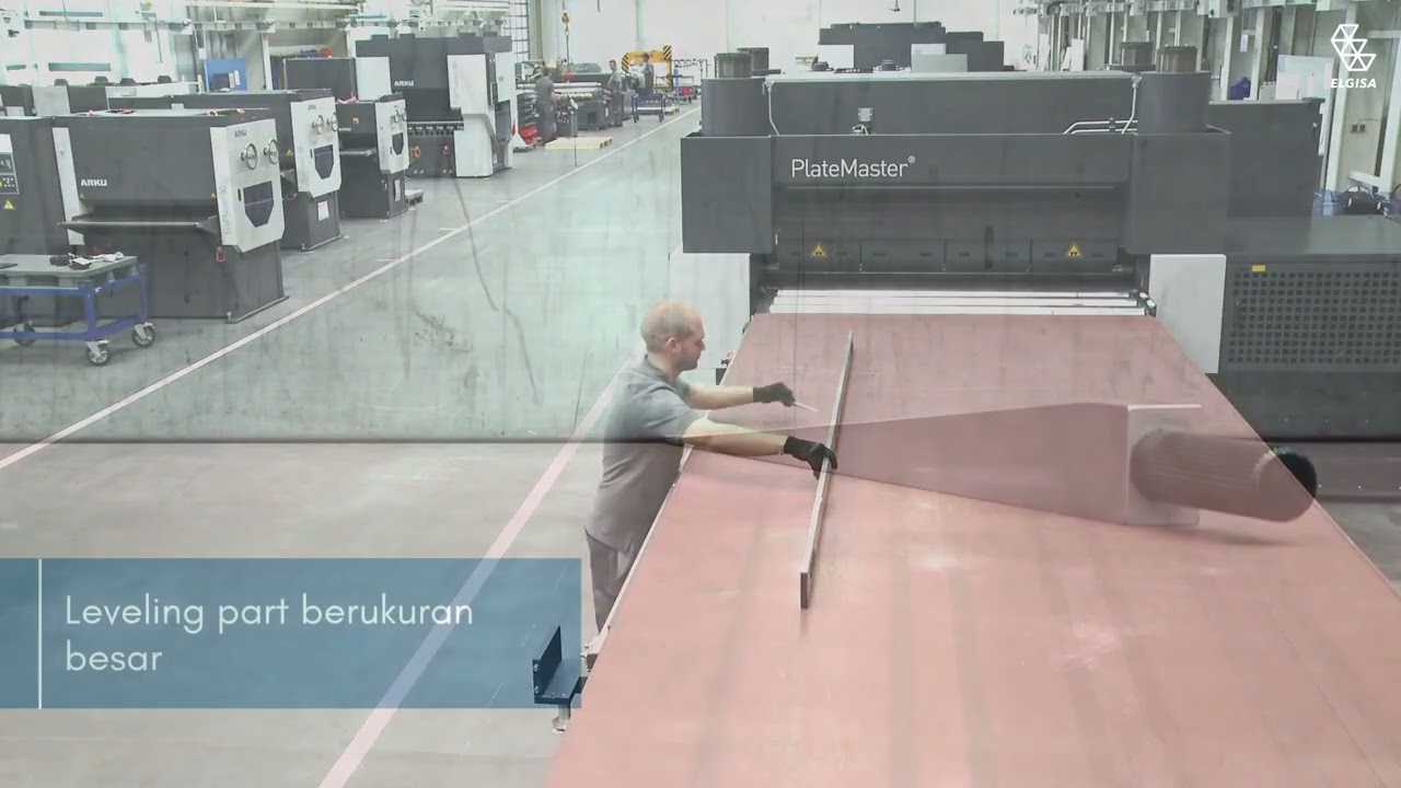 PlateMaster &ndash; Mesin Leveler Heavy-Duty dengan Presisi Maksimal!