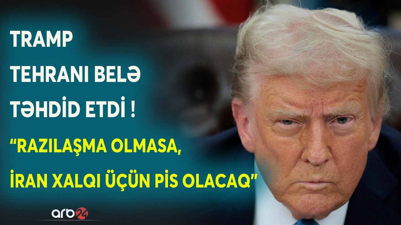 Trampdan AĞILALMAZ TƏHDİD! - 
