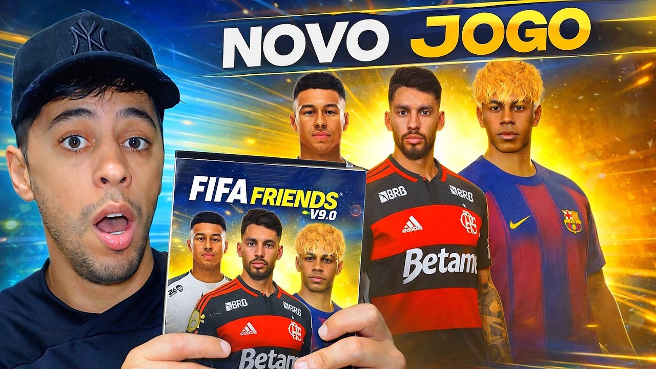 TESTEI O NOVO FIFA FRIENDS V9.0… VOCÊ NÃO VAI ACREDITAR! 👀🎮