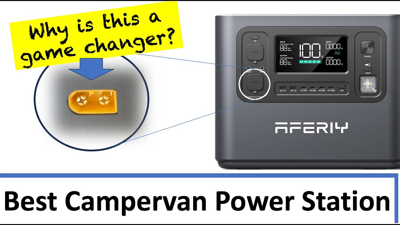 Perfect Campervan Portable Power Station - Aferiy P210 2048Wh 2400w