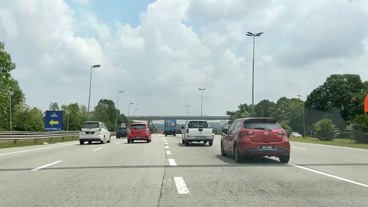 Beautiful Street View in Malaysia | Drive through seri-kembangan to puchong