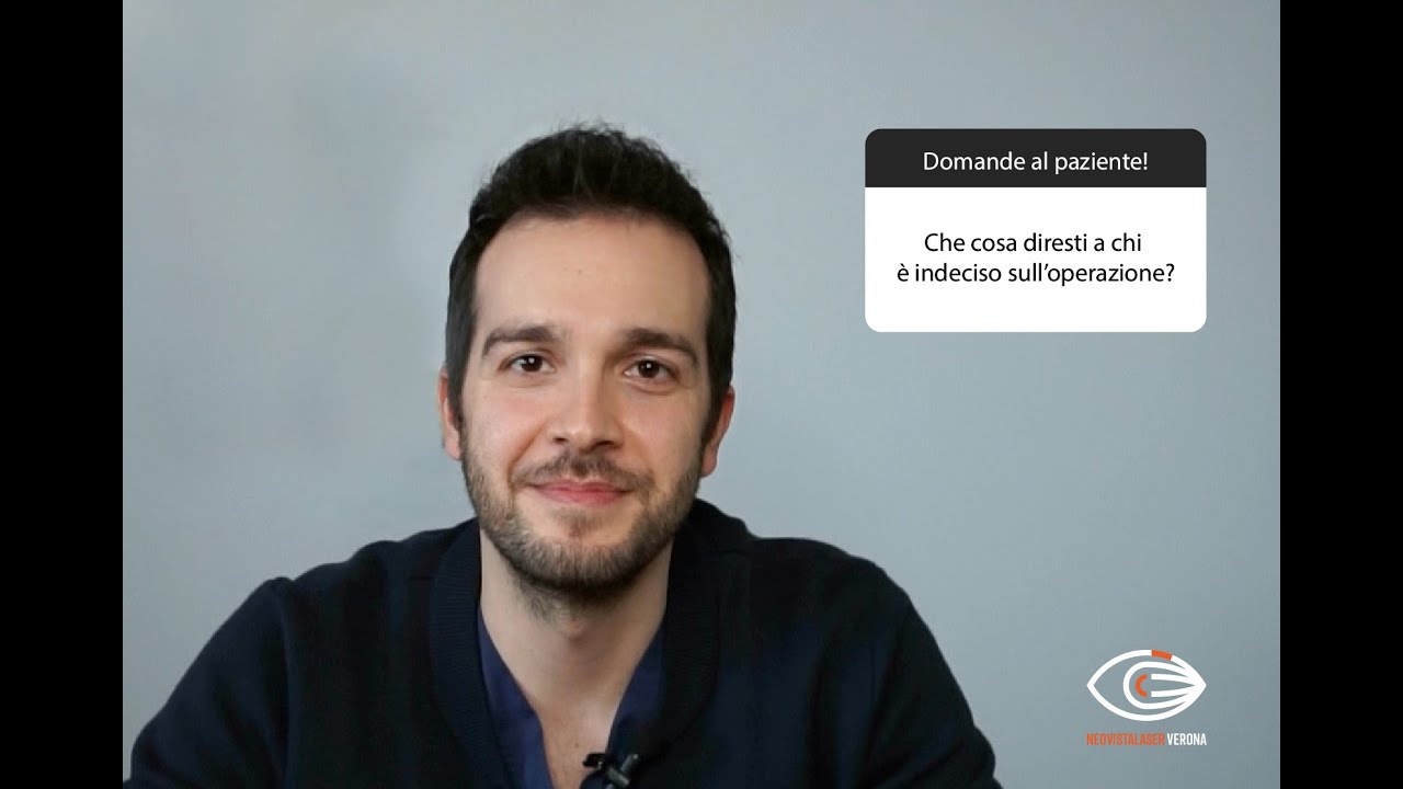 Testimonianze dei pazienti - 👁️Andrea, impianto ICL - Centro Vista Laser