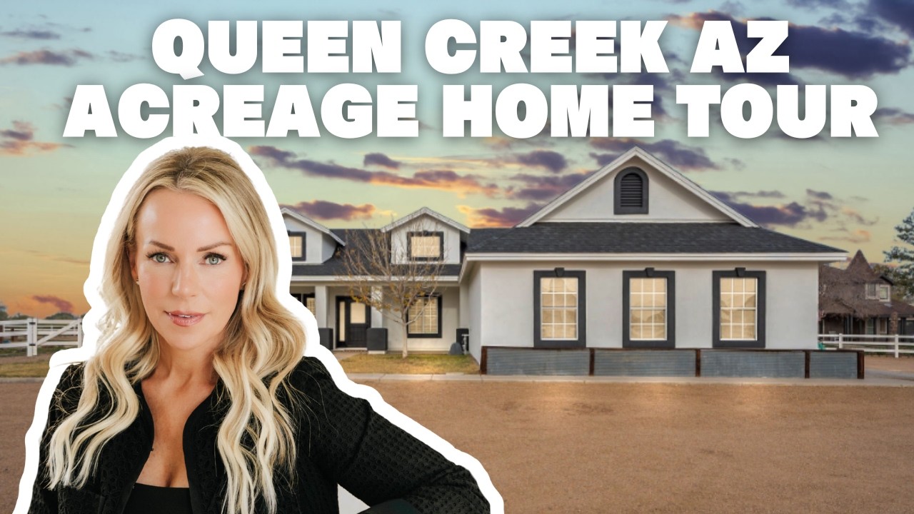 Queen Creek AZ Acreage Home Tour