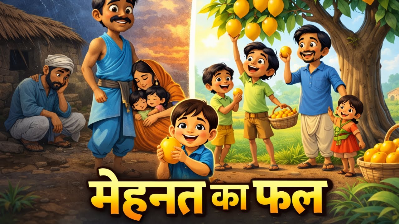 Ghareeb Kisaan ki Kahaani | गरीब किसान की कहानी | Story Time Offical