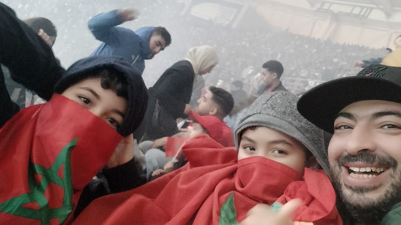 شاهد 👀لآخر الفيديو📸احتفالات🥁🪘🥳نارية🔥داخل ملعب طنجة الكبير🏟️ (ابن بطوطة)
