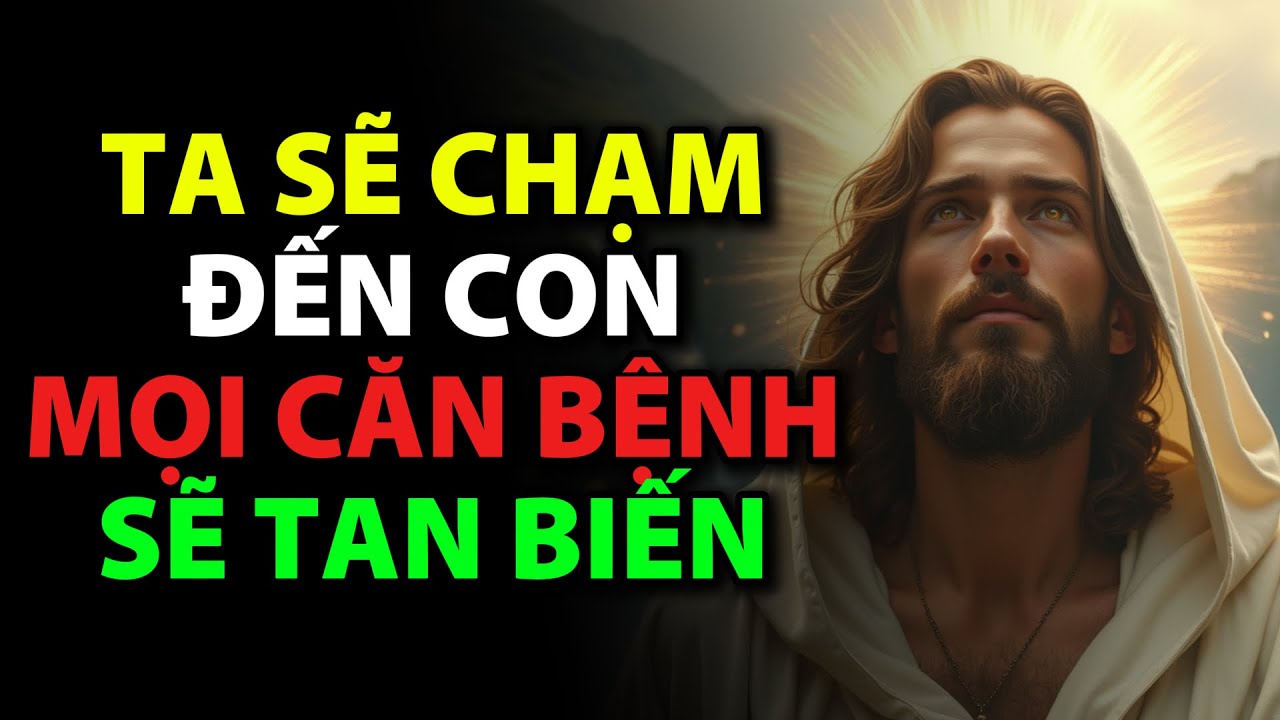 🔴 CHÚA SẼ CHẠM ĐẾN CON – MỌI CĂN BỆNH SẼ BIẾN MẤT! | Sứ Điệp Chúa Hôm Nay