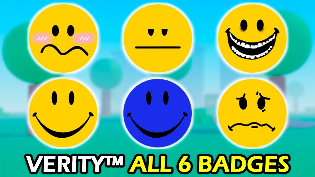 Verity&trade; - How to Get All 6 Badges | Roblox