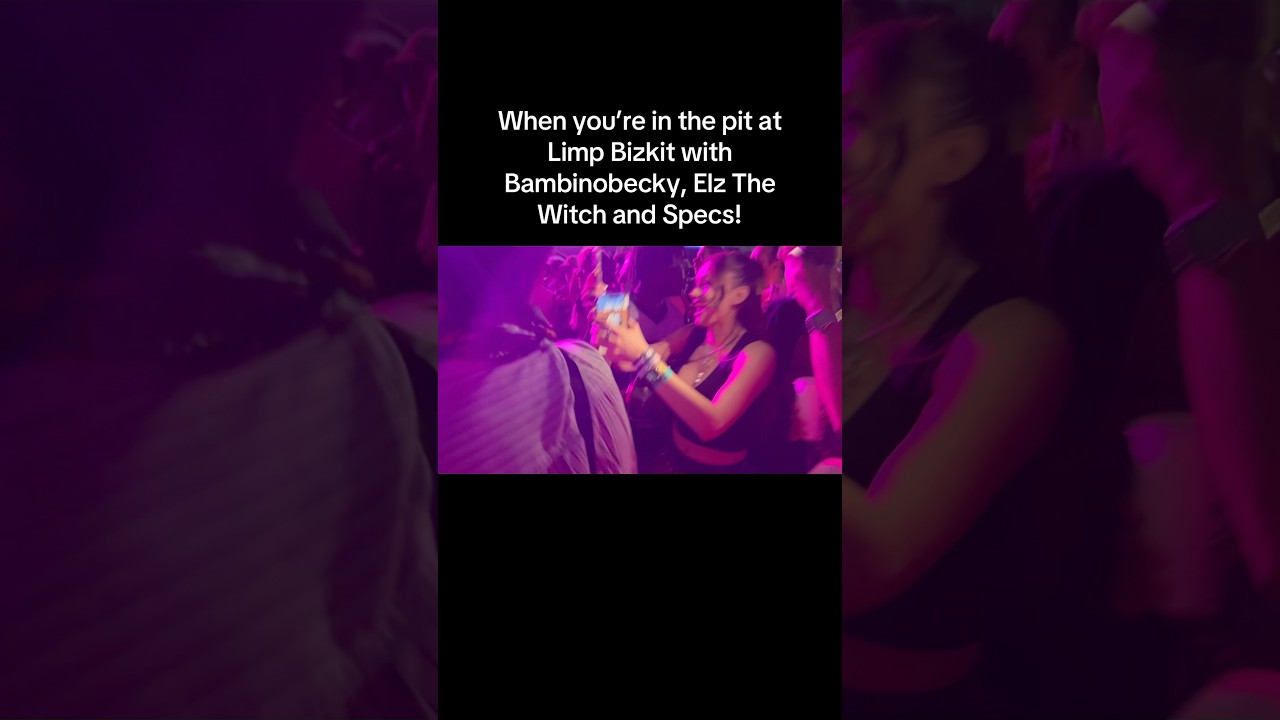 Limp Bizkit Moshpit With Elz The Witch, Bambinobecky And Specs!