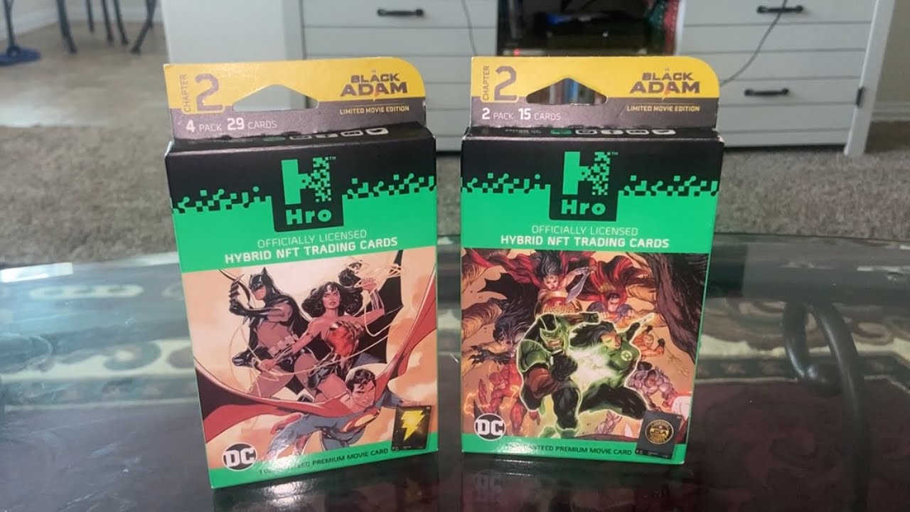 Hro DC Comics Trading Cards - Chapter 2 Unboxing (6 Packs)
