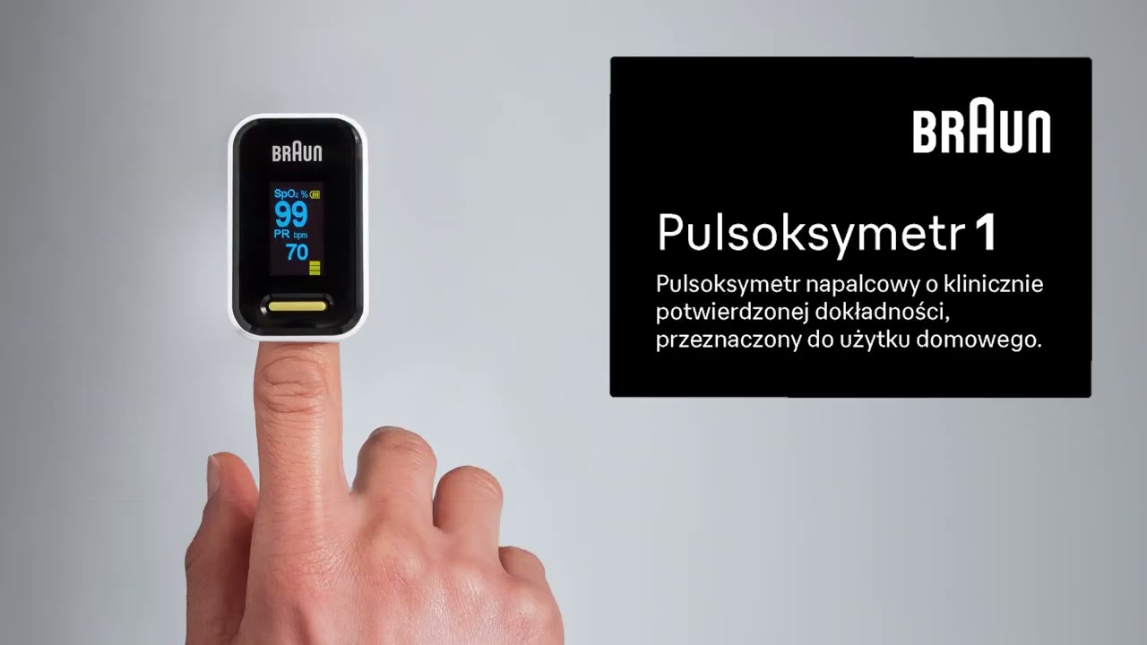 Pulsoksymetr Braun 1 - 30s