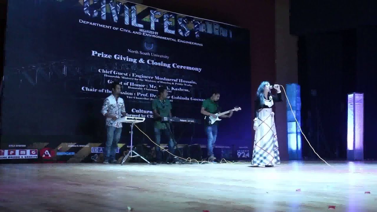 NSU Civil Fest 2015  Janeefer Flower Janee performance