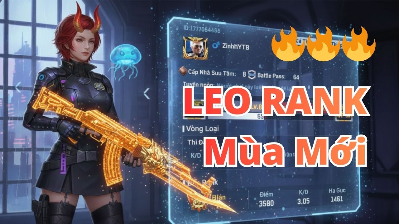 CFL Leo Rank Mùa Mới #cfl #crossfirelegends