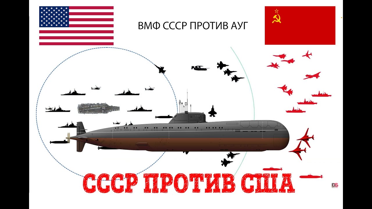 СССР против США: авиация и подлодки против АУГ