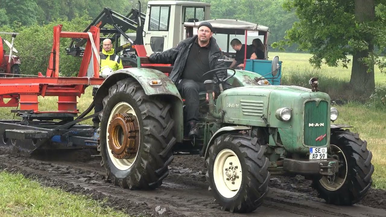 25🚜💨 34🚜💨 45 PS Schmalfeld 5.2025 Trecker Traktor Pulling für Oldtimer