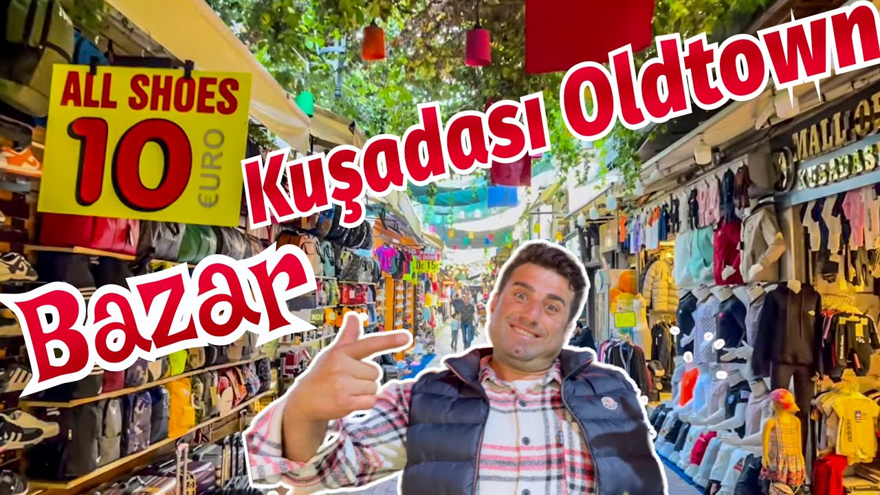 Kuşadası Türkei 🇹🇷 Vlog 2 Bazar Oldtown/ Hafen Live-Music/ Tag der Republik Feiertag 2022