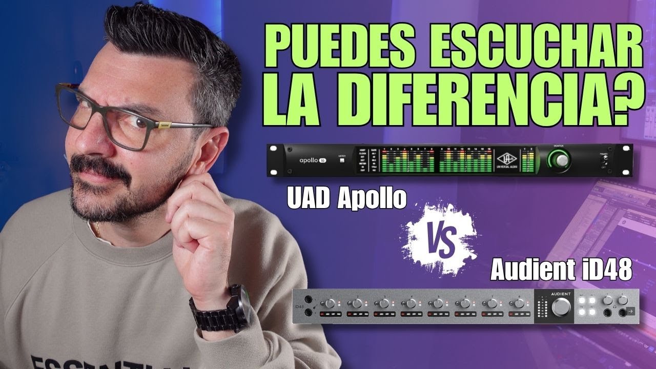 Audient iD48 Vs. UA Apollo 8  - Ponemos a prueba la conversión DA/DA, no creerás los resultados!