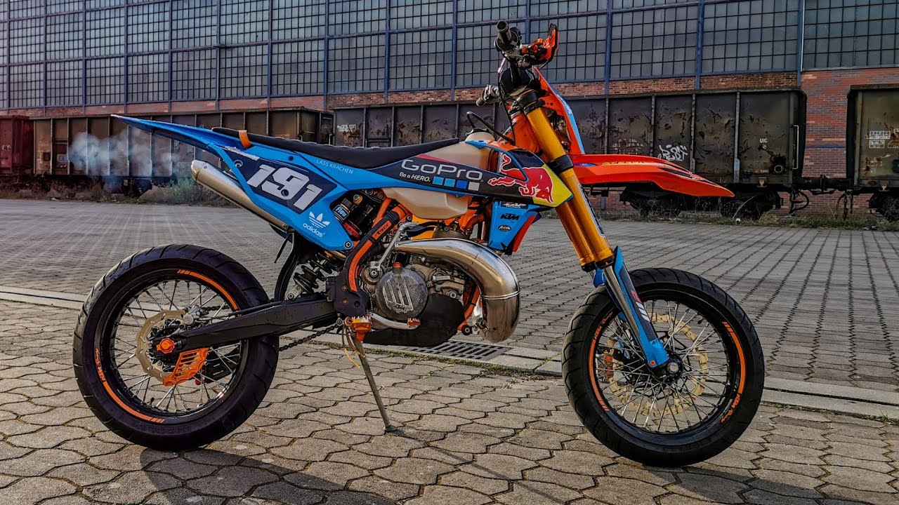 KTM EXC 300 FACTORY Supermoto Test