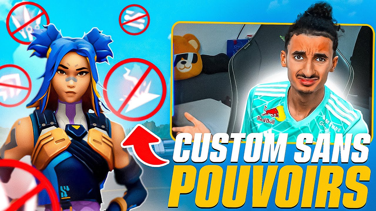 VALORANT MAIS SANS POUVOIRS.. (C'EST INCROYABLE) 🤣