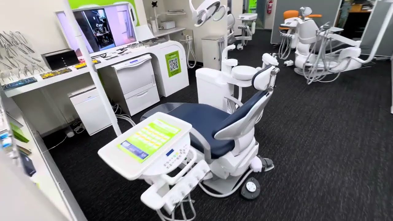 Explore Our Showroom: Overview of some of the Belmont Dental Chairs.