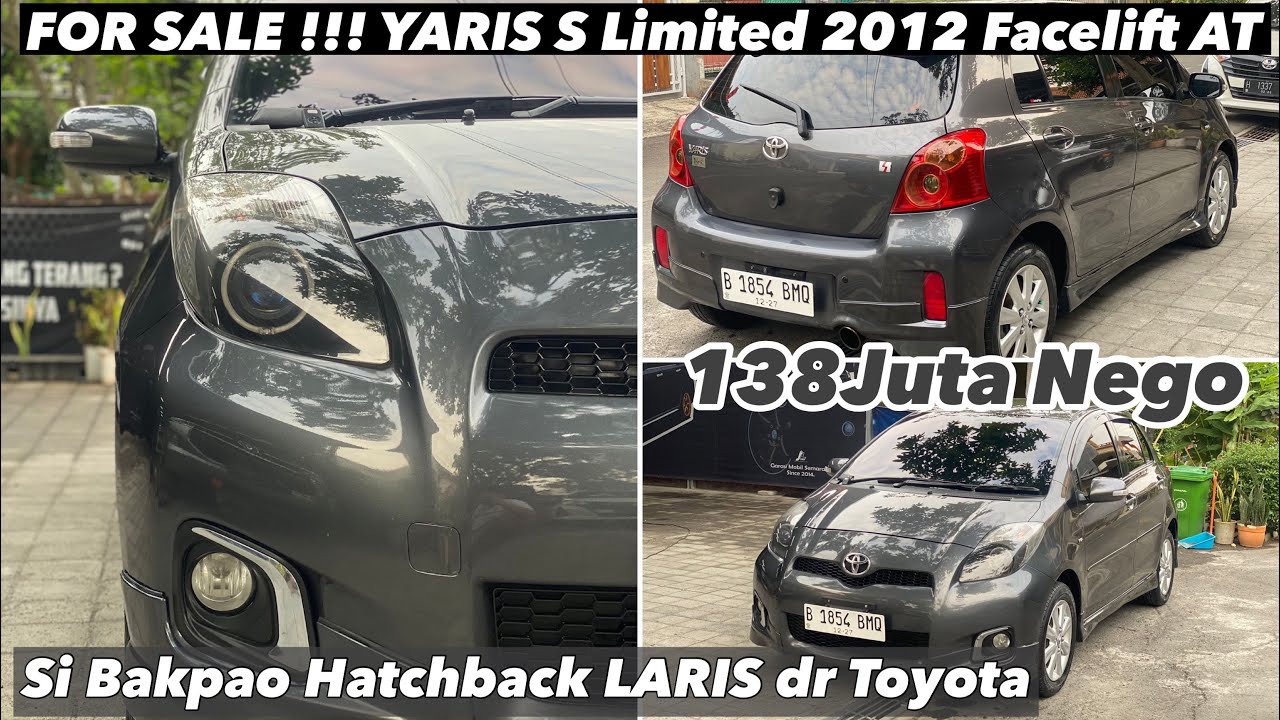 Update Stok Mobil Bekas TOYOTA YARIS S LIMITED 2012 Facelift AT 