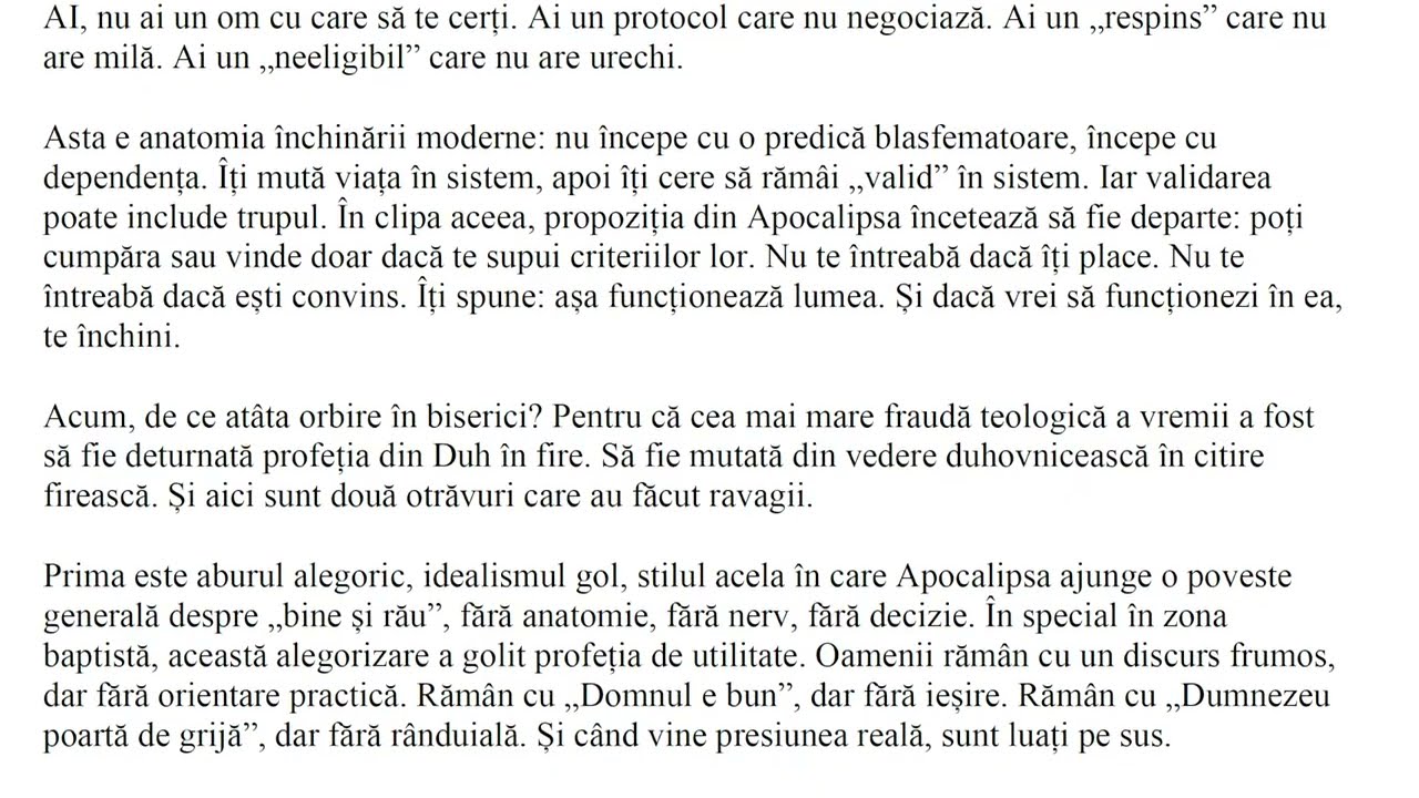 AI + ID digital + bani electronici. Vezi chipul din Valea Dura? Daniel a văzut și a plecat!
