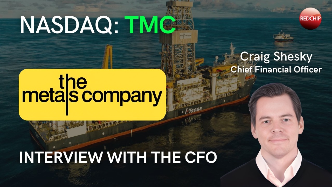 The Metals Company (TMC) CFO Craig Shesky: The NOAA Path, $23.6B NPV, and US Supply Security
