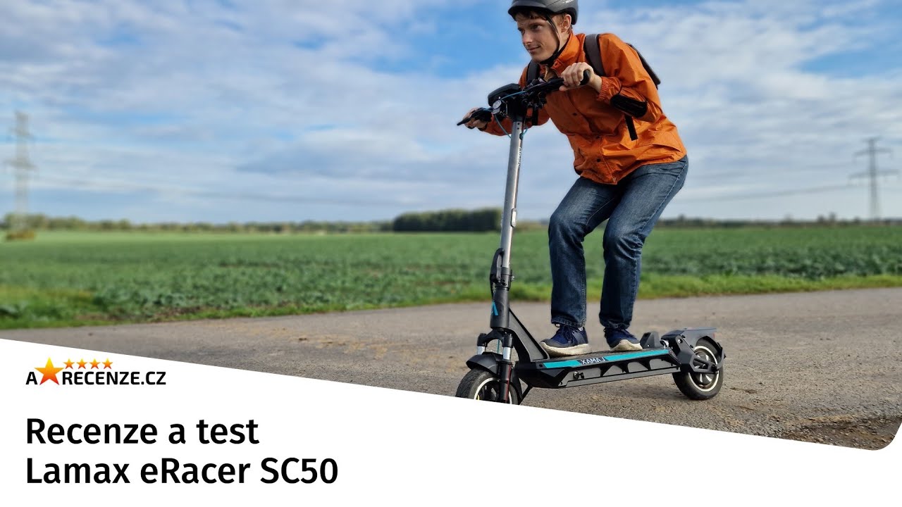 Test elektrické koloběžky Lamax eRacer SC50 – Všestranný cvalík na delší cesty a pro zábavu