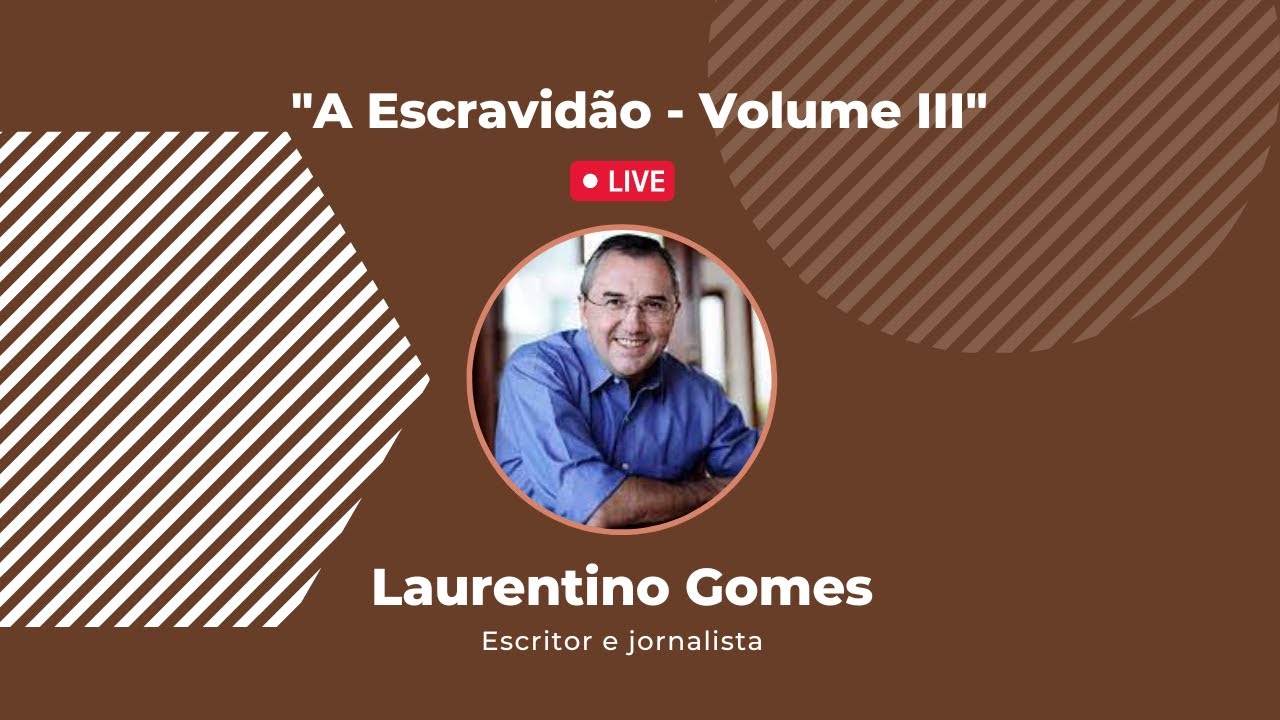 Palestra com Laurentino Gomes na Lapinha - Escravidão Vol. III
