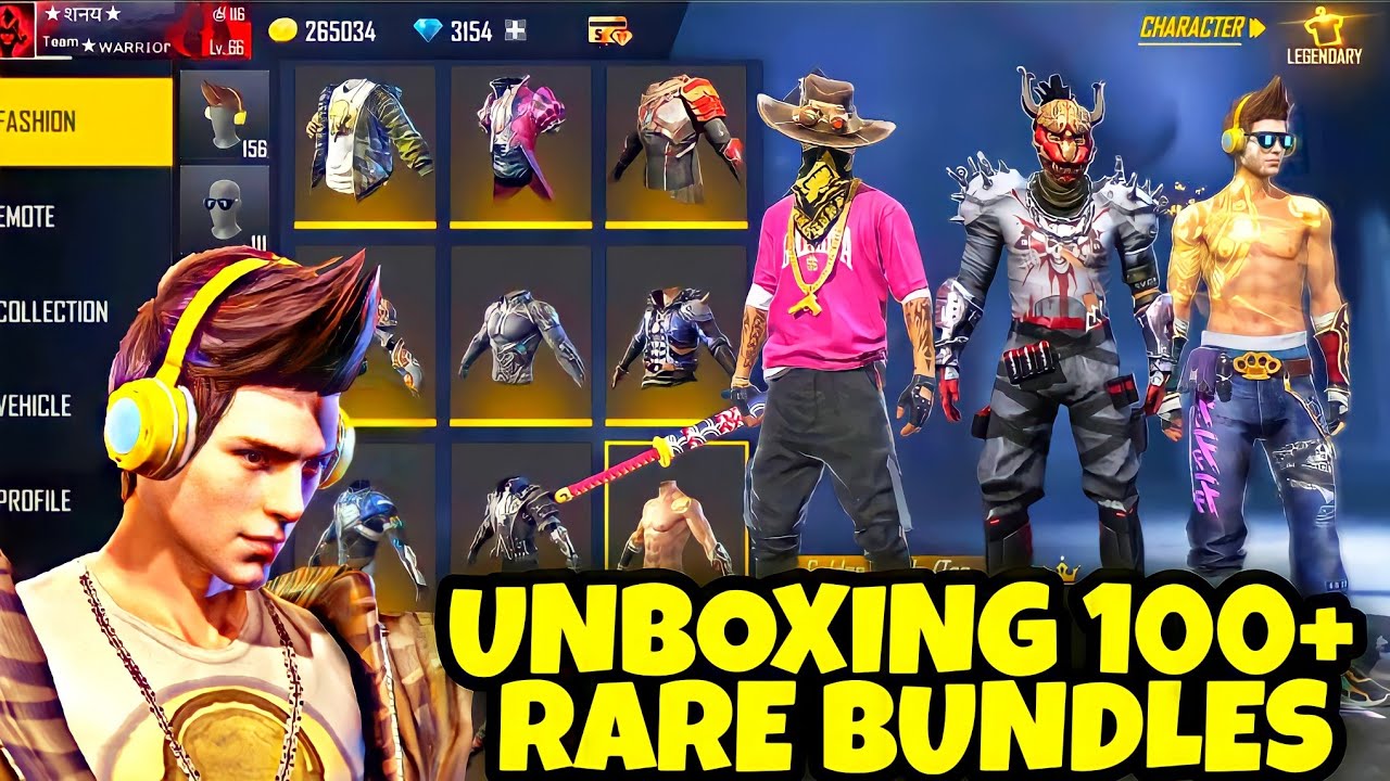 UPCOMING RARE BUNDLES COMBINATION | UNBOXING RARE BUNDALS   #bestCombination