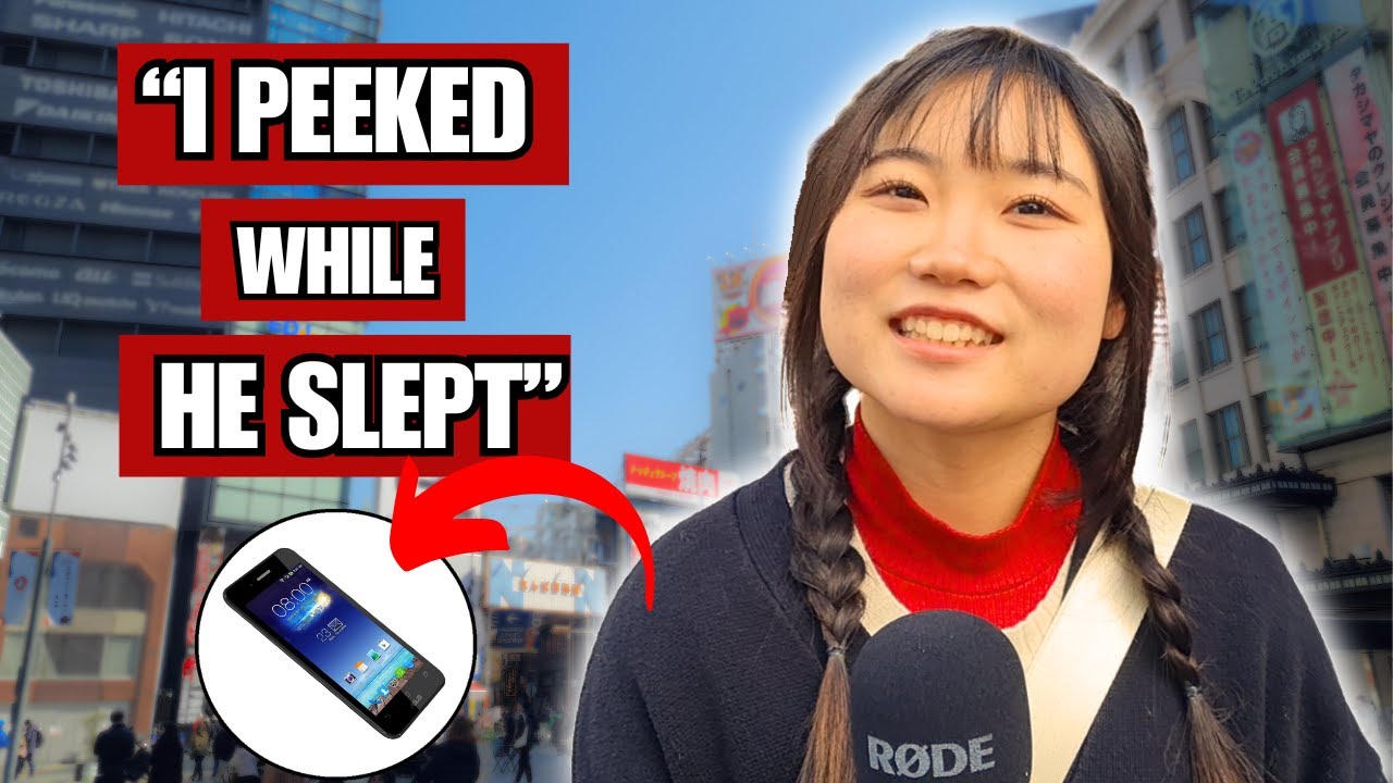 Do You Check Your Boyfriend's Phone in Secret? | Japan Street Interviews