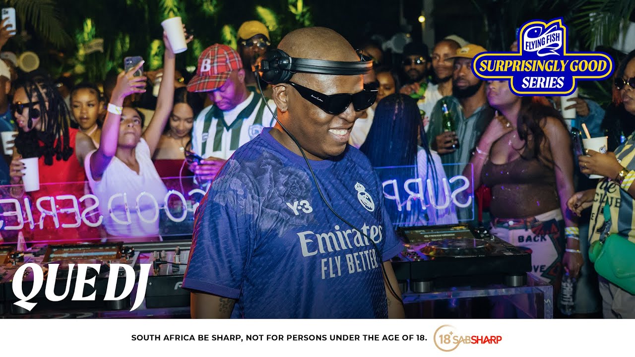QUE DJ | Flying Fish Surprisingly Good Series (Gqom Mix 2025)  A Greenhouse in JHB