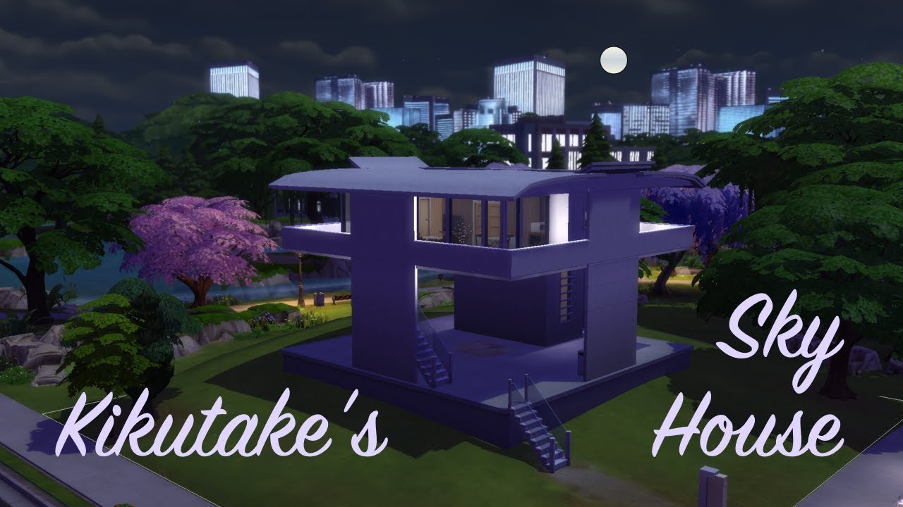 Building History: Sky House, Tokyo [Sims 4 Speedbuild]