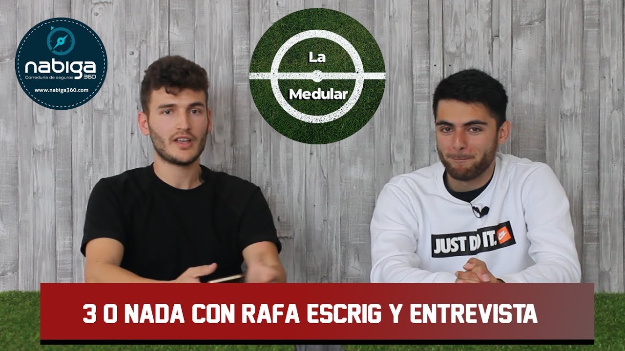 3 o NADA con RAFAEL ESCRIG + ENTREVISTA | (M&uacute;sica, Messi, Stamford Bridge...)