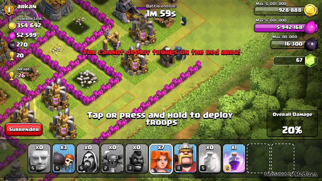 Crazy Troop Comp  th8 strategies
