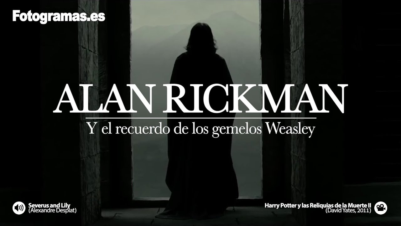 Los gemelos Weasley recuerdan a Alan Rickman un año después de su muerte | Fotogramas