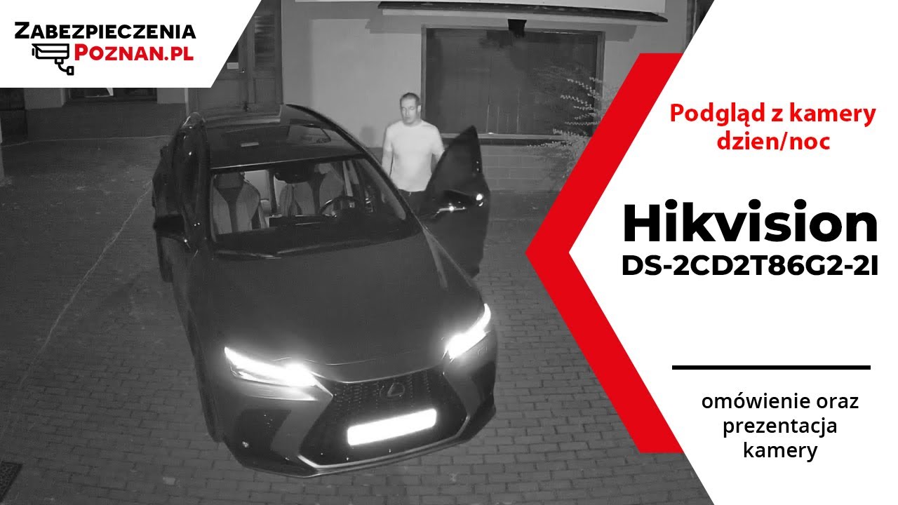 Test kamery Hikvision DS-2CD2T86G2-2I 8 Mpx AcuSense - Zabezpieczenia Poznań