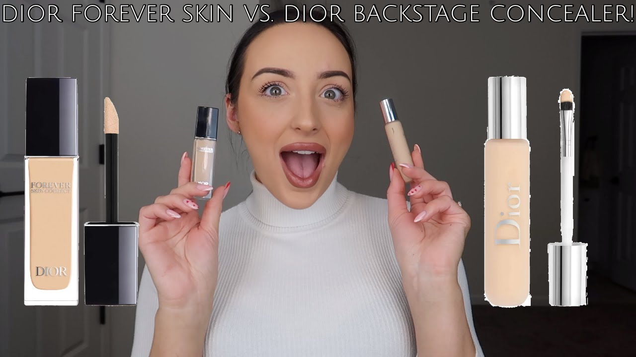 Консилер Dior Forever Skin Correct Full Coverage Concealer против консилера Dior Backstage!