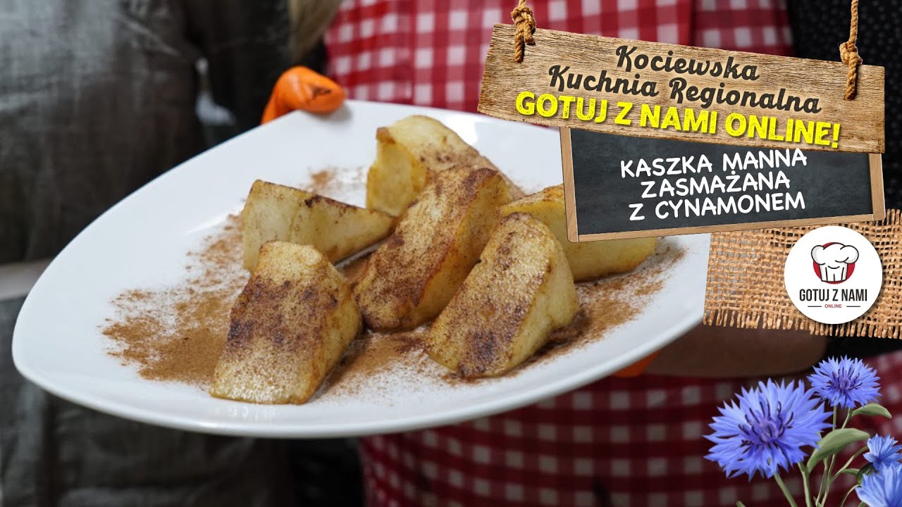 Kaszka manna zasmażana z cynamonem