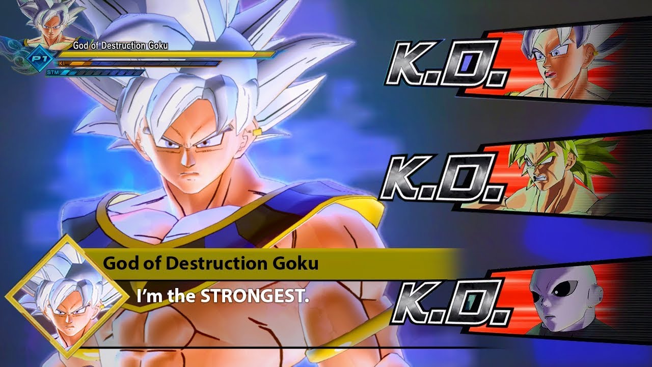 The STRONGEST Version Of Goku EVER! God Of Destruction Goku! *NEW* Destroyer! Goku Xenoverse 2 Mods