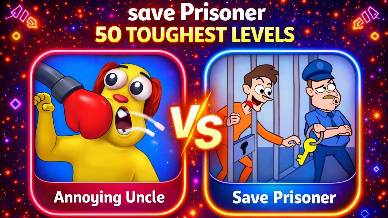 Save Prisoner – 50 Toughest Levels Challenge! 😱 (Can You Beat Them All?)