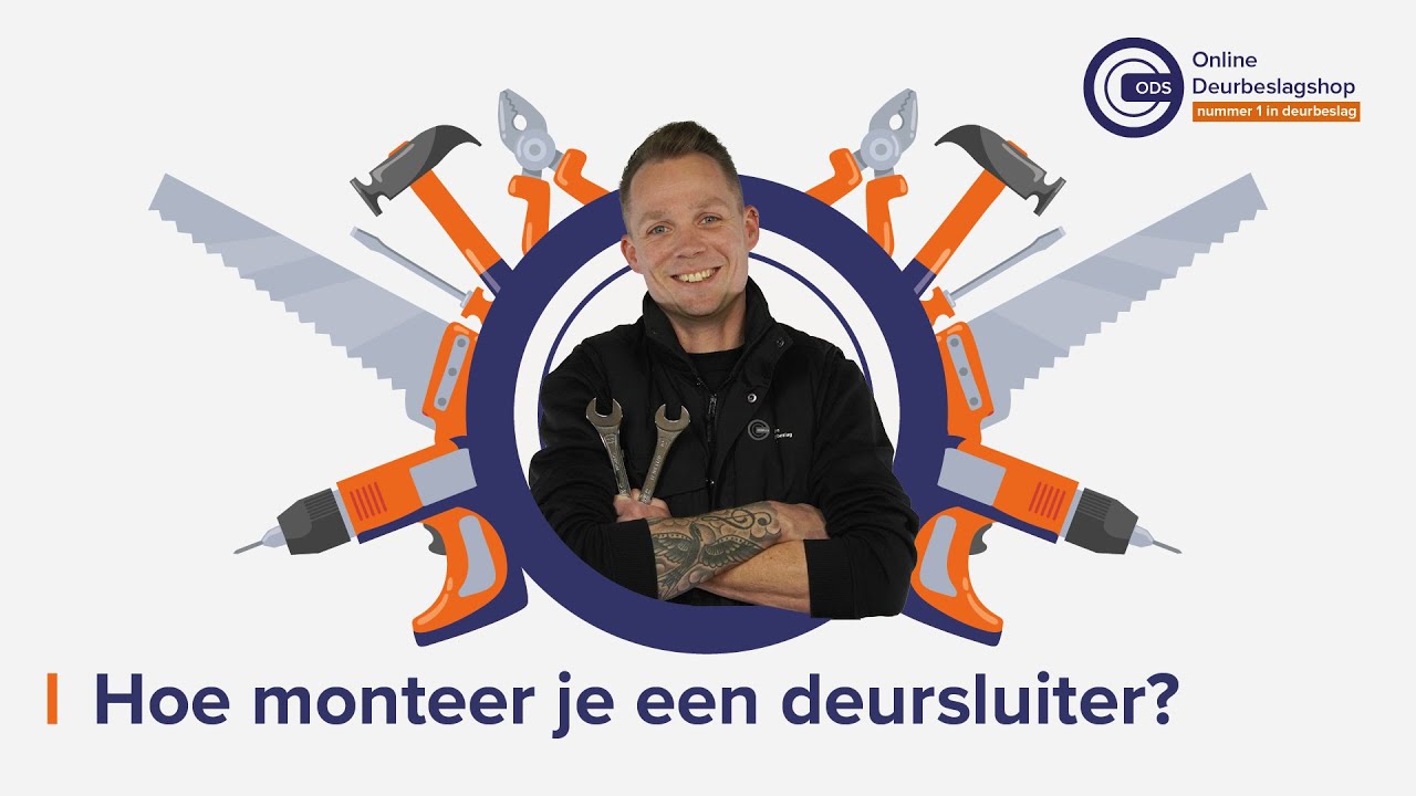 Hoe monteer je een deursluiter?