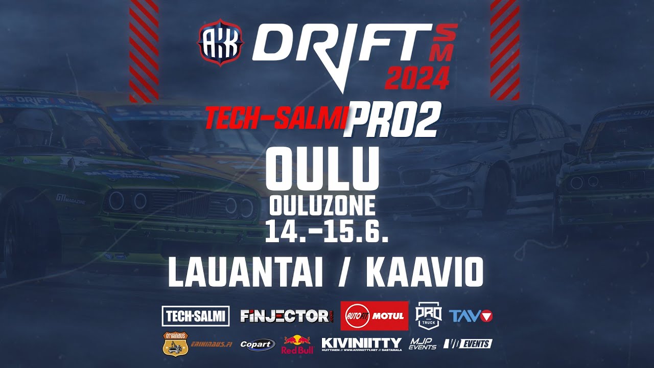 🔴 Drift SM LIVE | Ouluzone, Pro2 Ouluzone | TOP32 Lauantai 15.6.