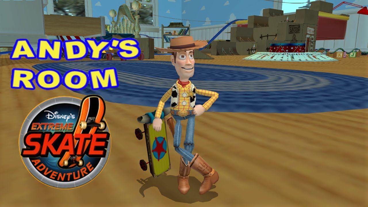 Disney's Extreme Skate Adventure: Andy’s Room!