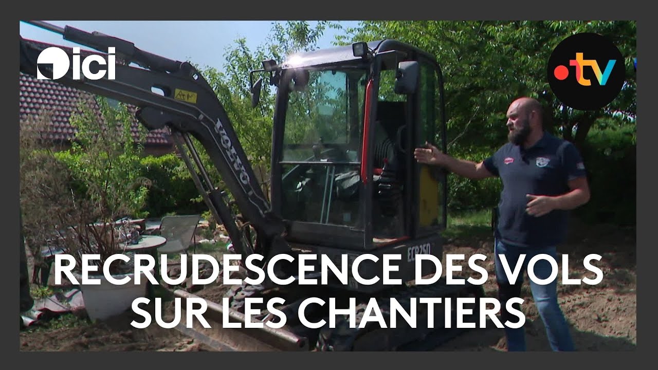Recrudescence des vols sur les chantiers dans la métropole lilloise