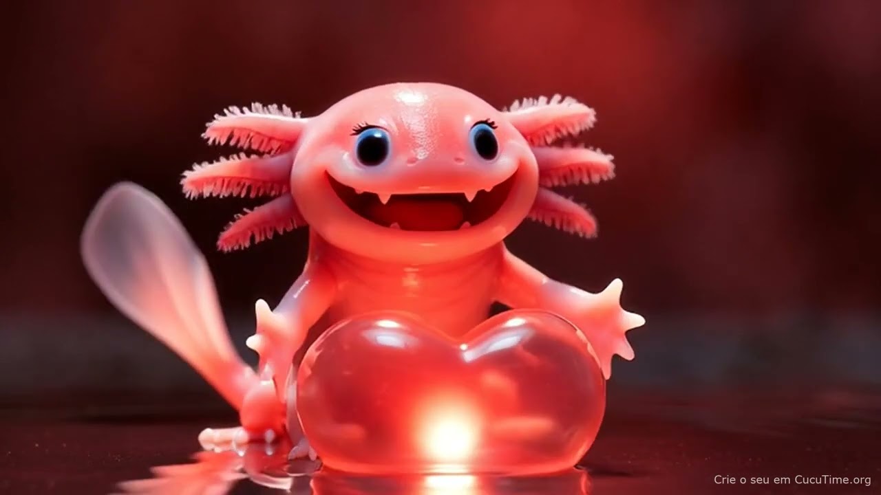 O Axolote Pintor do Fundo do Rio