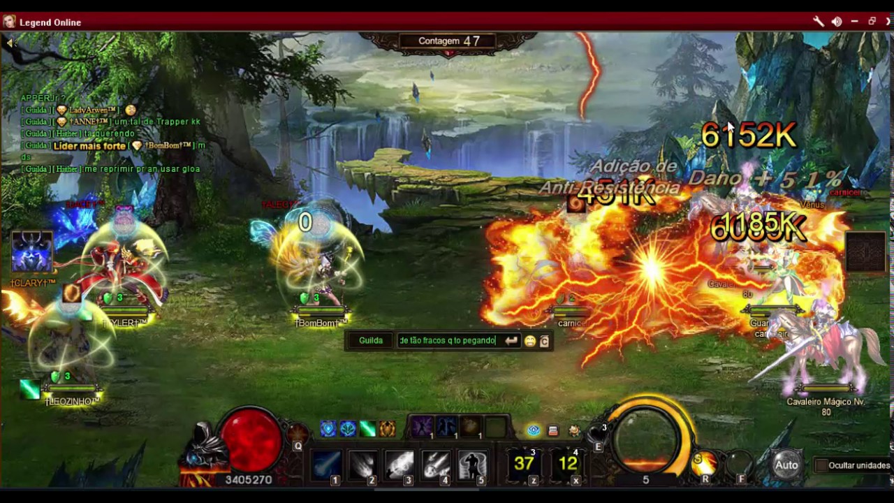 Legend Online - Batalha de Ares #BomBom #NovaConta