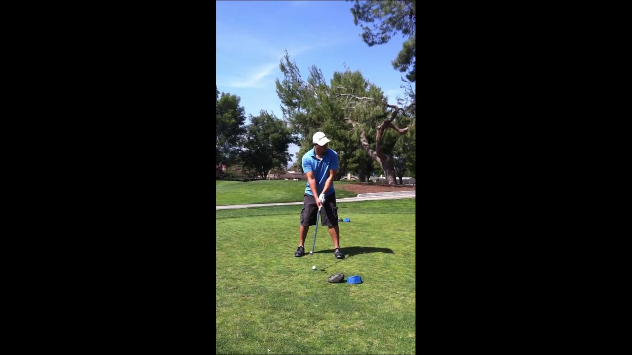 Simi Hills 9th hole tee shot